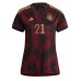 Cheap Germany Ilkay Gundogan #21 Away Football Shirt Women World Cup 2022 Short Sleeve